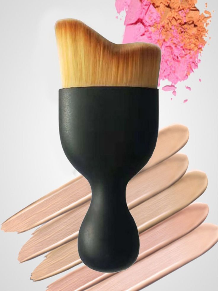 2 different Face and Body make-up brushes