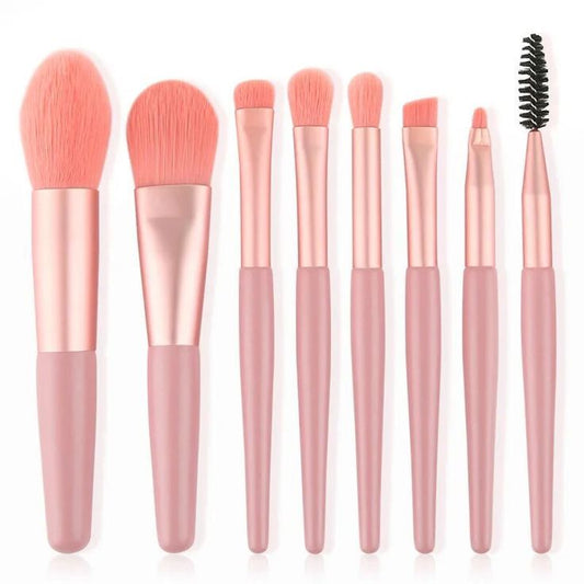 8pcs set makeup brushes